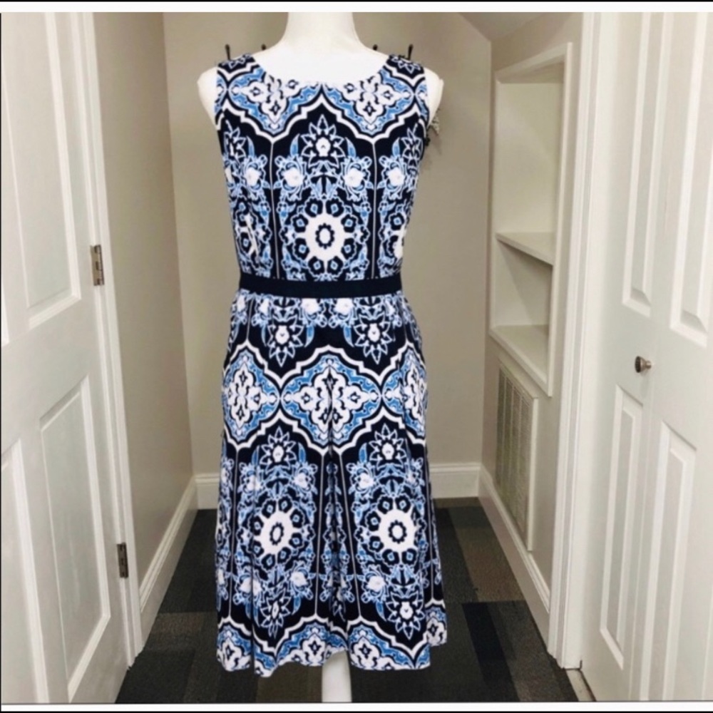 Talbots Medallion Dress
